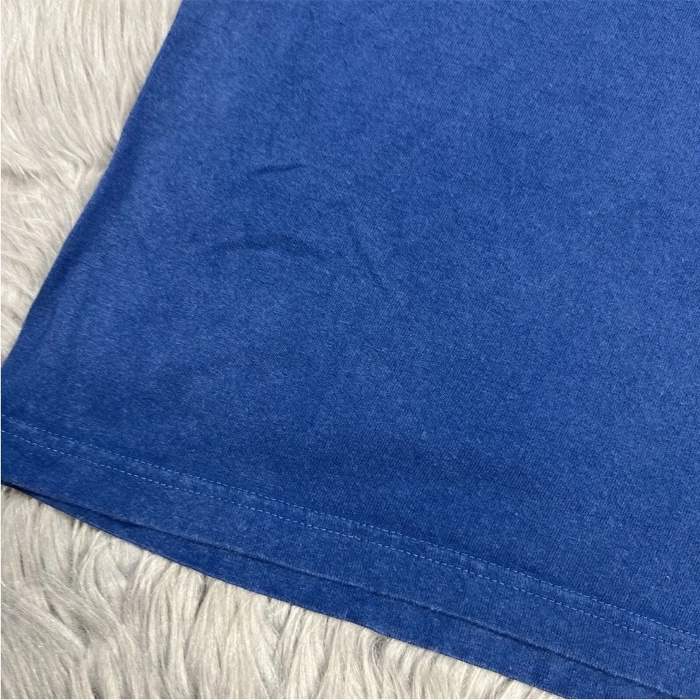 Vintage Y2K Nike Womens Heart Logo Blue T Shirt